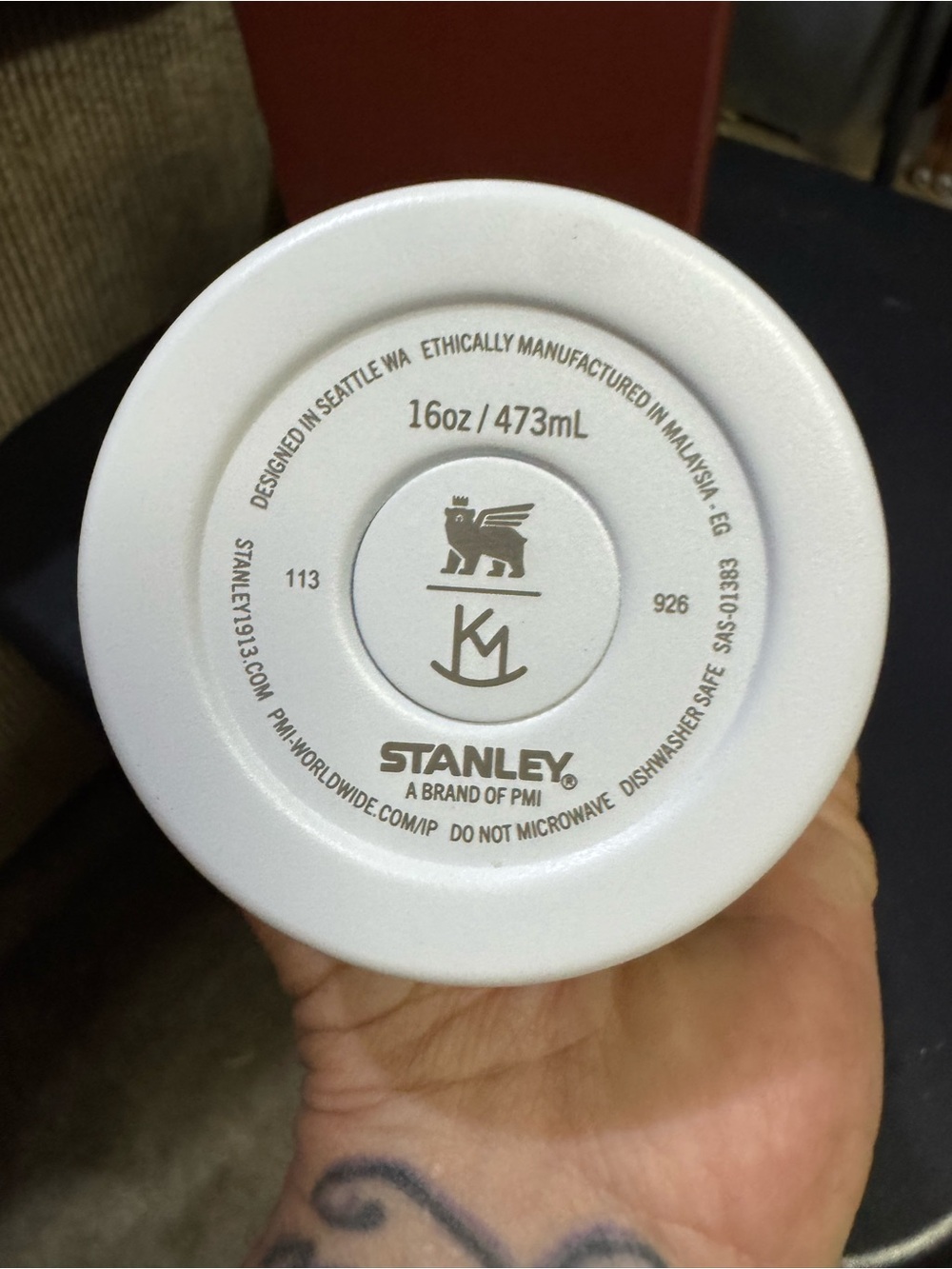 Kacey Musgraves x Stanley 1913 Suburban Mug 16 OZ Cow Print Branded Charms - Picture 6 of 7